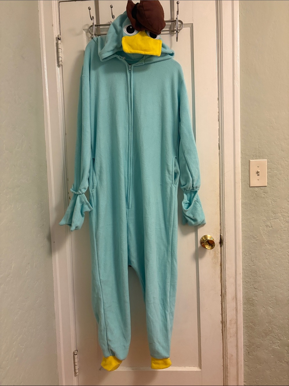 Perry the Platypus onesie